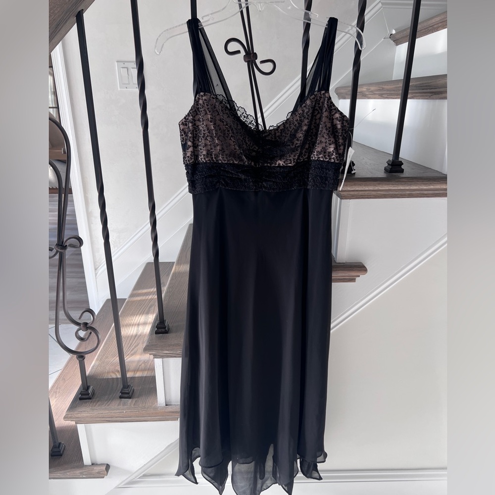 Elegant Black Lace Dress